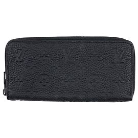 Louis Vuitton Zippy Wallet - Black Monogram Black Monogram
