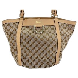 Saco Tote Gucci Abbey em bege Bege