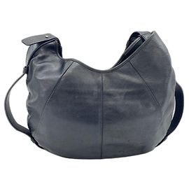 Borsa a tracolla Yves Saint Laurent Paris Mombasa Rive Gauche Nero