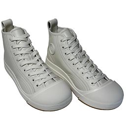 Bottega Veneta Vulcan High-Top Sneaker Weiß Weiß