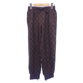 Gucci Silk Pants Brown Other