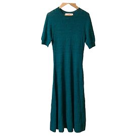 Autre Marque Robe en maille CORCOVADO Vert