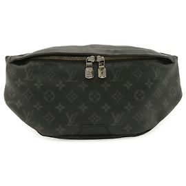 Louis Vuitton Monogram Eclipse Discovery Bum Bag PM Marrom Preto Outro Monograma