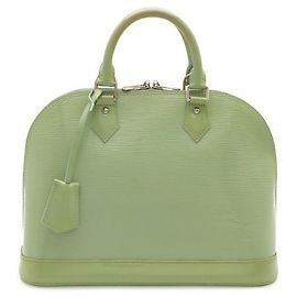 Louis Vuitton Epi Electric Alma PM Handtasche Grün