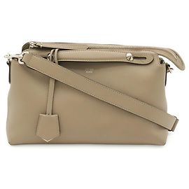 Bolsa Fendi By The Way Medium Branco Cinza