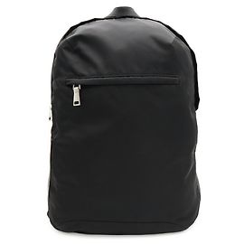 Zaino Prada in nylon e pelle Nero