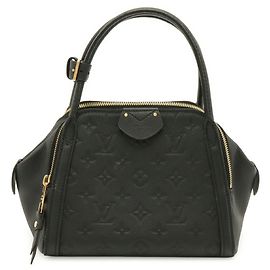 Sac à main Louis Vuitton Monogram Empreinte Mare BB en Noir Noir
