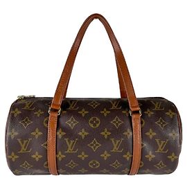 Sac à main Louis Vuitton Monogram Papillon 30 Marron Monogramme