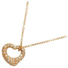 Collar de oro rosa de 18K en forma de corazón Tiffany & Co. Otro