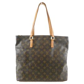 Bolsa Louis Vuitton Monogram Cabas Mezzo Marrom