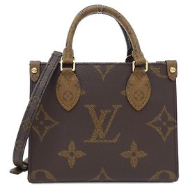 Bolsa Louis Vuitton Monogram Giant OnTheGo BB Marrom