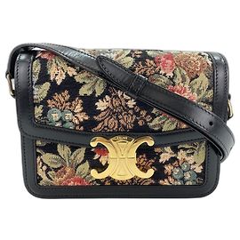 Céline Bolsa de ombro Celine Teen em preto Preto