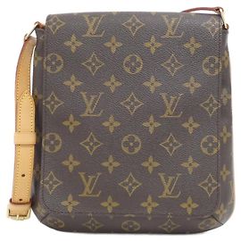 Borsa a tracolla Louis Vuitton Monogram Musette Salsa Marrone