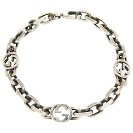 Bracciale Gucci Interlocking Chain Silver Argento