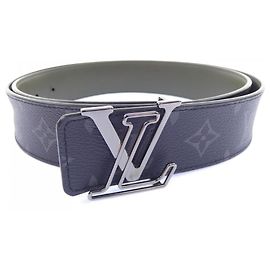 Louis Vuitton Gürtel LV Line Belt Schwarz Khaki