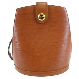 Bolsa de Ombro Louis Vuitton Epi Cluny Marrom