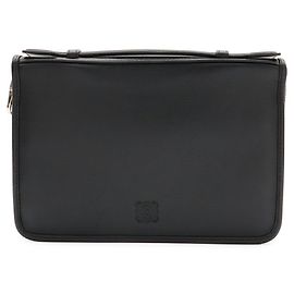 Loewe Anagram Second Bag Clutch Black