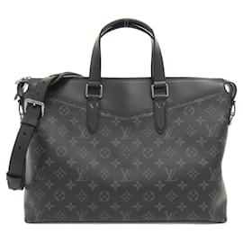 Louis Vuitton Monogram Eclipse Briefcase Explorer Black