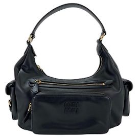 Borsa a tracolla Pocket Miu Miu Nero
