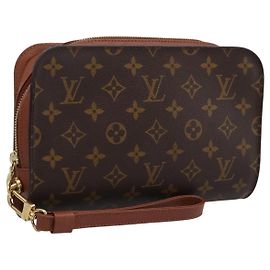 Borsa a pochette LOUIS VUITTON Monogram Orsay M51790 LV Auth 197445 Monogramma