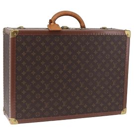 LOUIS VUITTON Monogram Bisten 55 Trunk M21327 LV Auth 193882SAV Monogramma