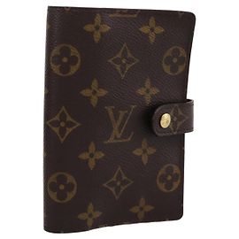 LOUIS VUITTON Monogram Agenda PM Day Planner Cover R20005 LV Auth am12293V Monograma