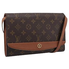 LOUIS VUITTON Monogram Bordeaux 24 Shoulder Bag M51798 LV Auth 197054 Monograma