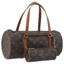 LOUIS VUITTON Monogram Papillon 30 Hand Bag M51365 LV Auth ka5817A Monograma
