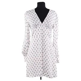 Robe Diane Von Furstenberg Blanche en Viscose Blanc