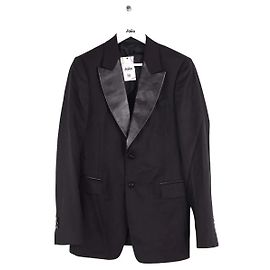 Yves Saint Laurent Black Wool Jacket M Black