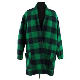 Isabel Marant Etoile Grüner Mantel Grün