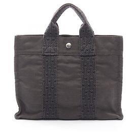 Hermès Borsa Tote Hermes Herline PM Marrone