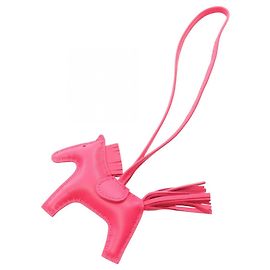 Hermès Hermes Rodeo PM Charm Accessory Pink