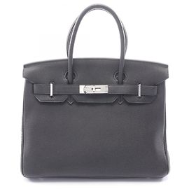 Hermès Sac à main Hermes Birkin 30 Noir