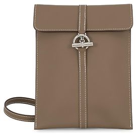 Hermès Bolsa de Ombro Hermes Glenan Tougo Taupe