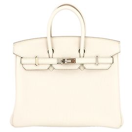 Hermès Hermes Birkin 25 Handtasche Grau