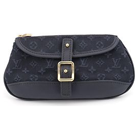 Louis Vuitton Monogram Mini Pouch Azul