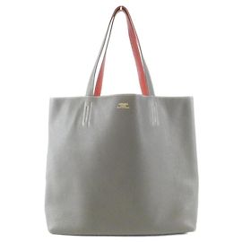Hermès Hermes Double Sens Handtasche Braun Rot Andere