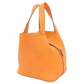 Hermès Hermes Picotin Lock MM Handtasche Orange