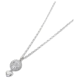 Collar Christian Dior CD DISCO Plata Otro