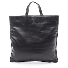 Loewe Anagram Tote Bag Black
