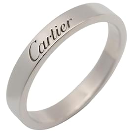 Cartier C de Ring aus Platin Silber