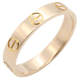 Bague Mini Love Cartier en or rose 18K Doré