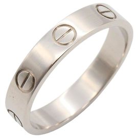Anillo Cartier Mini Love en Oro Blanco de 18K Plata