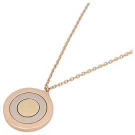 Collier Cartier Trinity Round Argenté Doré