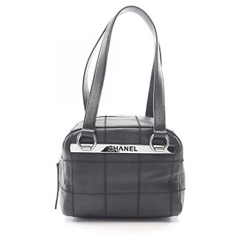 Sac cabas Chanel Chocolate Bar Noir