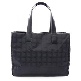Borsa Tote Chanel New Travel Line MM Nero