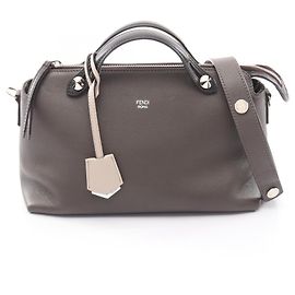 Bolsa 2-Way Fendi BY THE WAY MEDIUM Marrom Preto