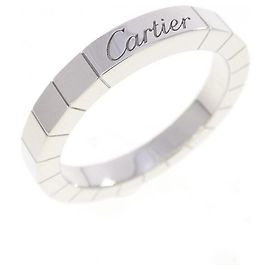Anillo Cartier Lanieres de Oro Blanco Otro
