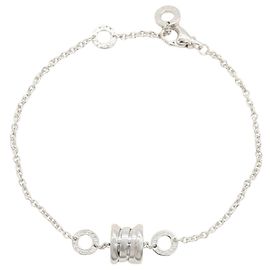 Bulgari Pulseira Bvlgari B-zero1 com pingente Element Prata
